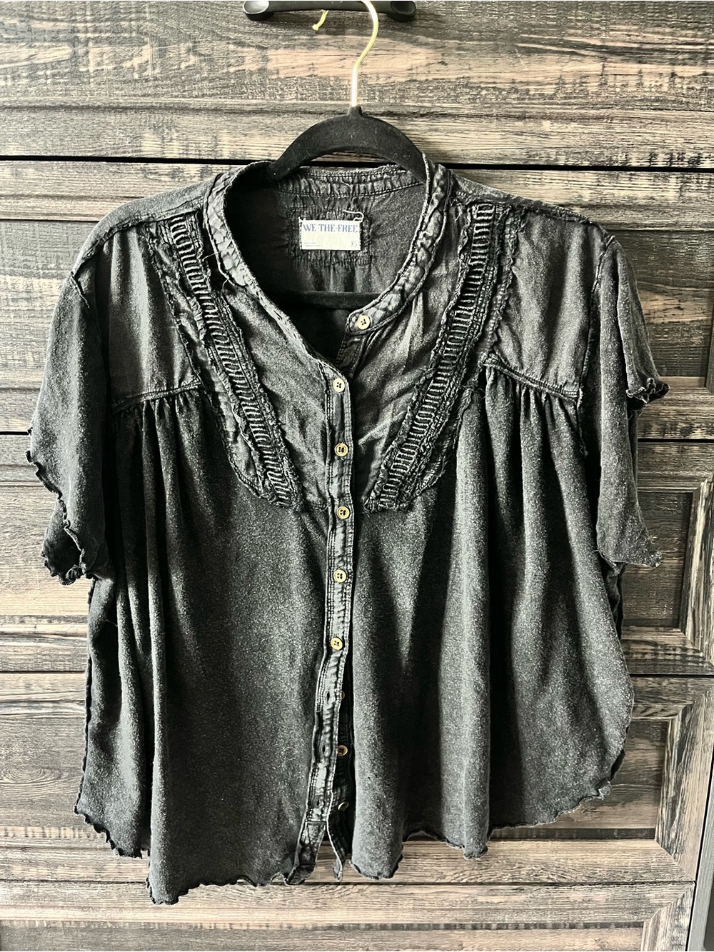 We The Free oversized flowy top size XS